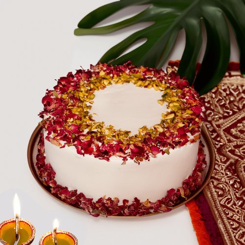 Gulabi Gulkanth Cake