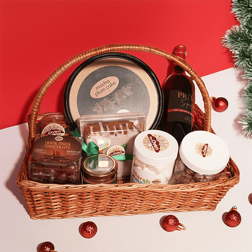 Golden Glow Basket | Christmas Hamper