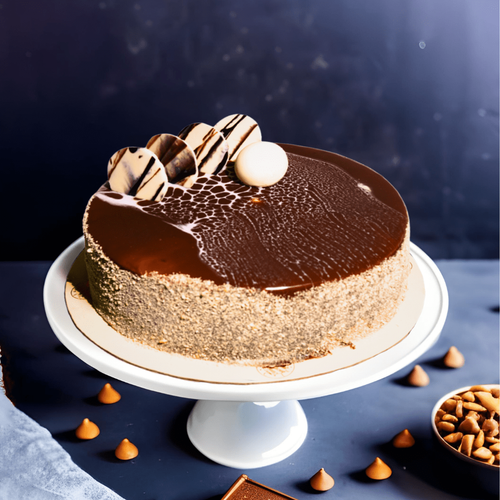 Milky Crunchy Cake