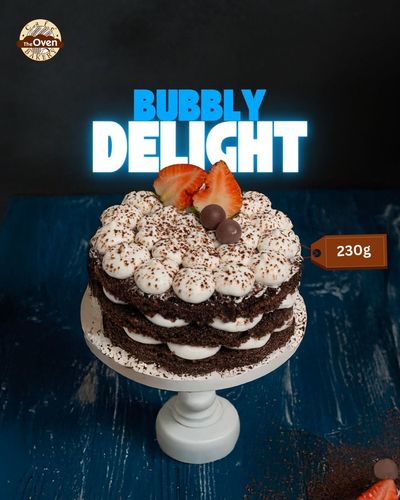Bubbly Delight 230g Cake
